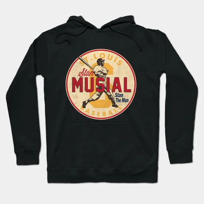 Stan Musial By Buck Tee Hoodie