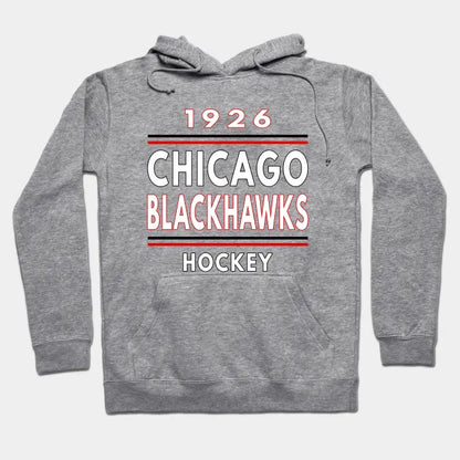 1926 Chicago Blackhawks Hockey Classis Hoodie