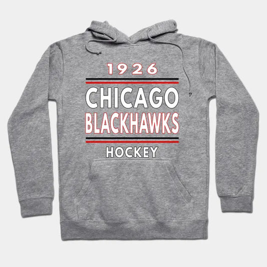 1926 Chicago Blackhawks Hockey Classis Hoodie