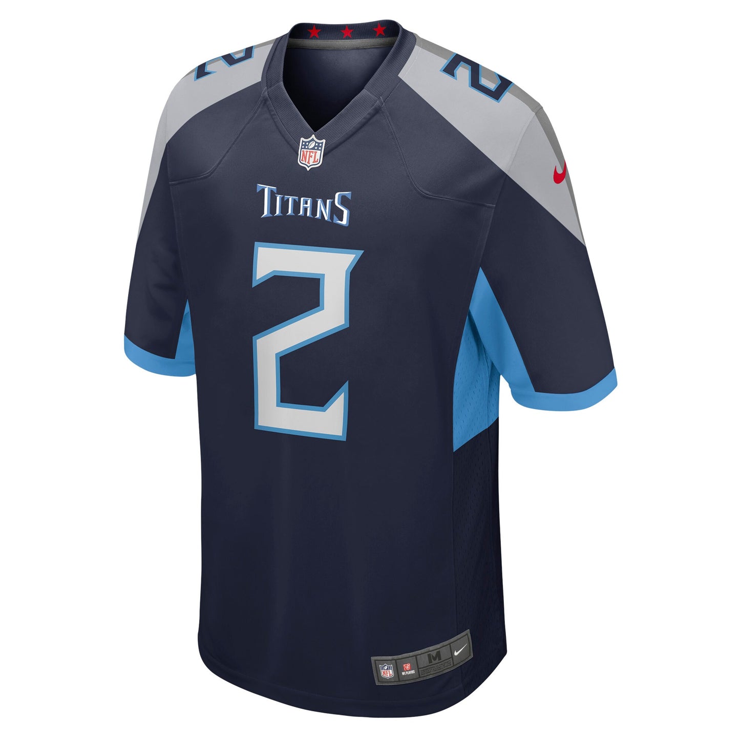 Julio Jones Tennessee Titans Game Player Jersey - Navy