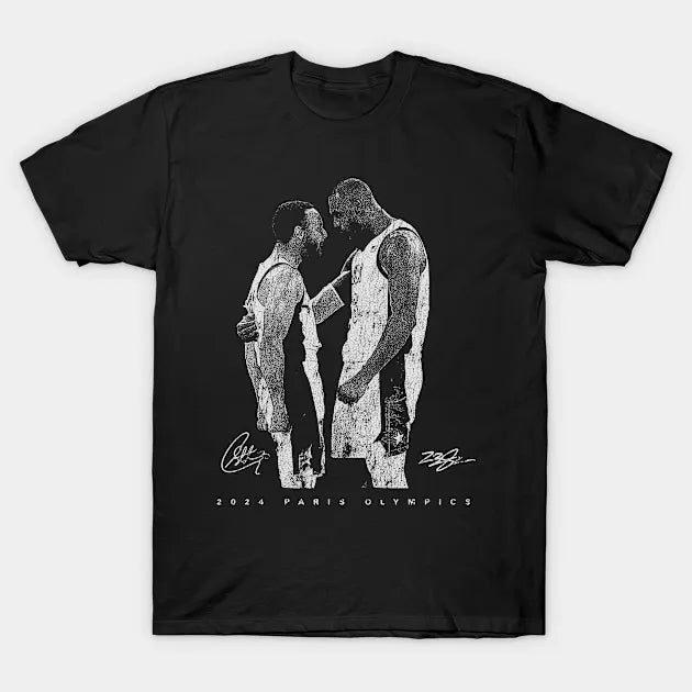 Lebron James X Steph Curry Vintage T-Shirt