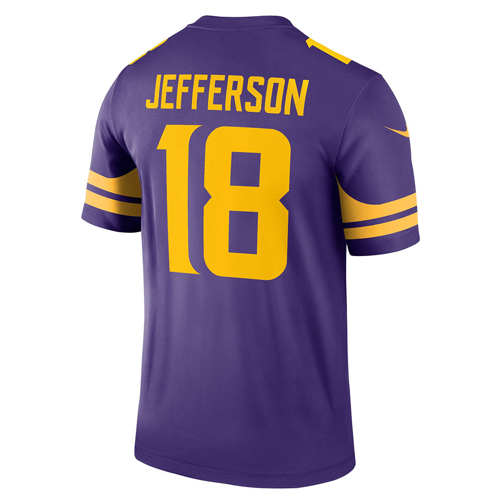 Men's Minnesota Vikings Justin Jefferson Alternate Legend Jersey Purple