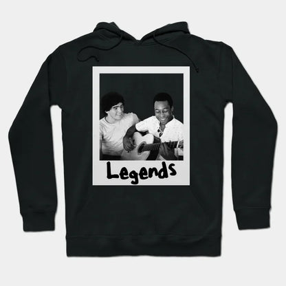 Pele And Maradona Hoodie