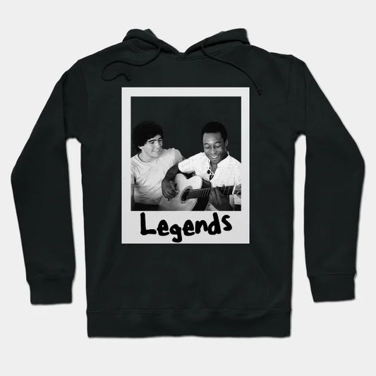 Pele And Maradona Hoodie