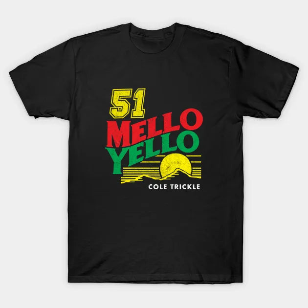 Mello Yello Cole Trickle #51 - Vintage Logo T-Shirt