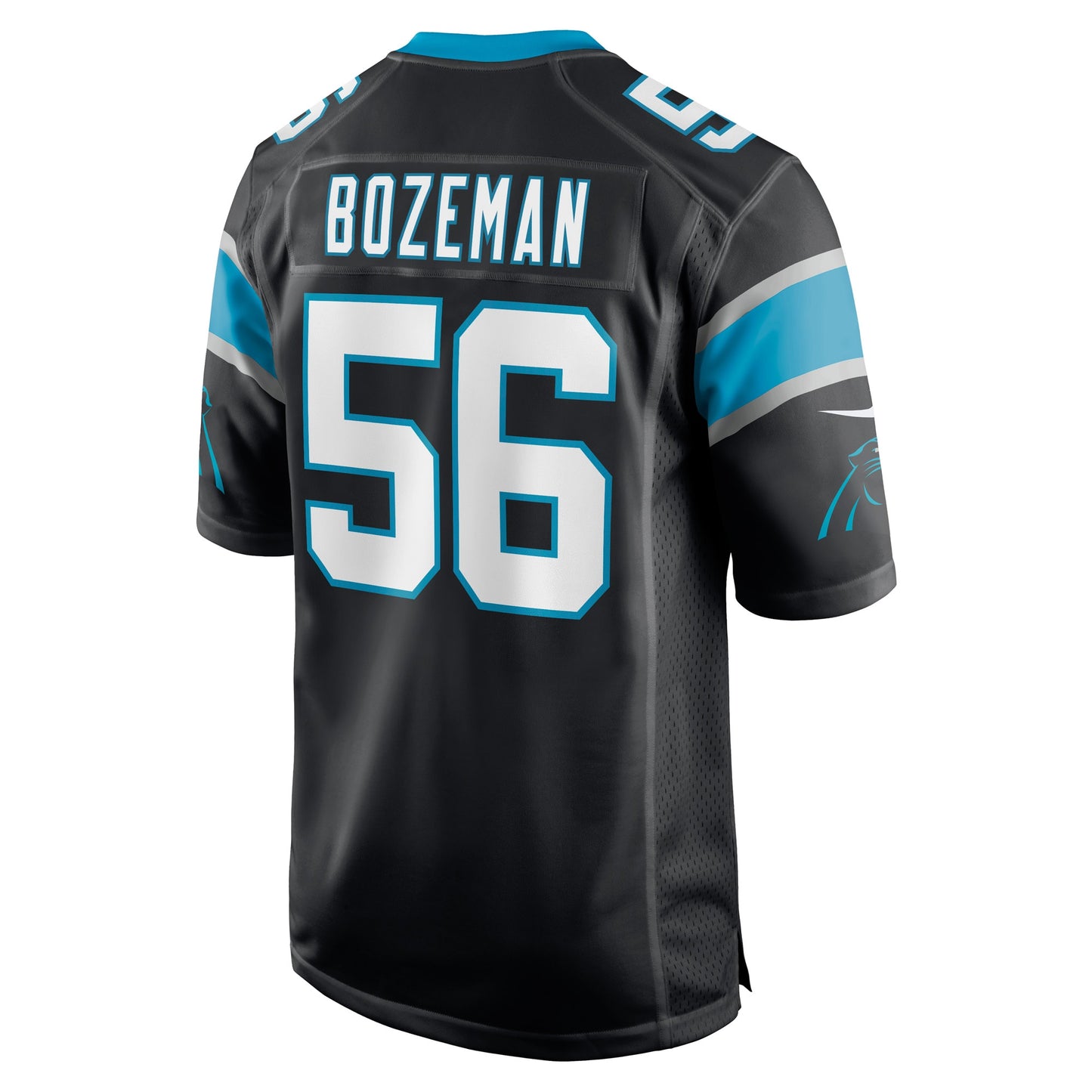 Bradley Bozeman Carolina Panthers Game Player Jersey - Black