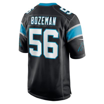Bradley Bozeman Carolina Panthers Game Player Jersey - Black