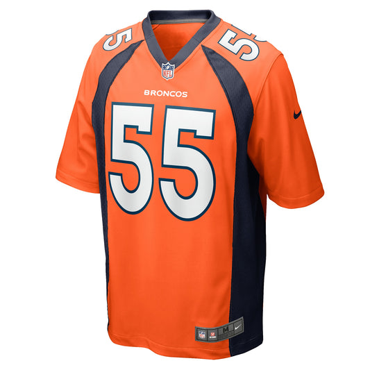 Frank Clark Denver Broncos Team Game Jersey - ?Orange