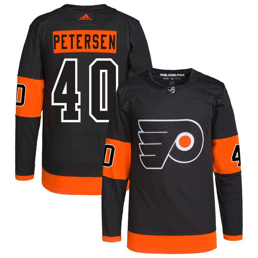 Cal Petersen Philadelphia Flyers Alternate Primegreen Authentic Pro Jersey - Black