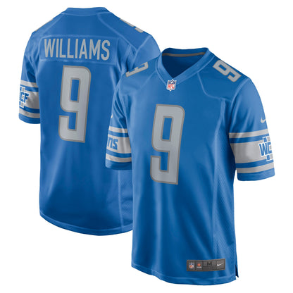 Jameson Williams Detroit Lions Player Game Jersey - Blue