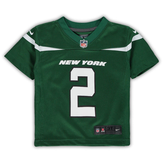 Zach Wilson New York Jets Toddler Game Jersey - Green