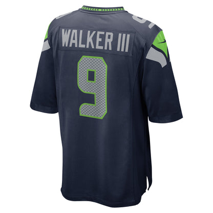 Kenneth Walker III Seattle Seahawks Player Game Jersey - Navy