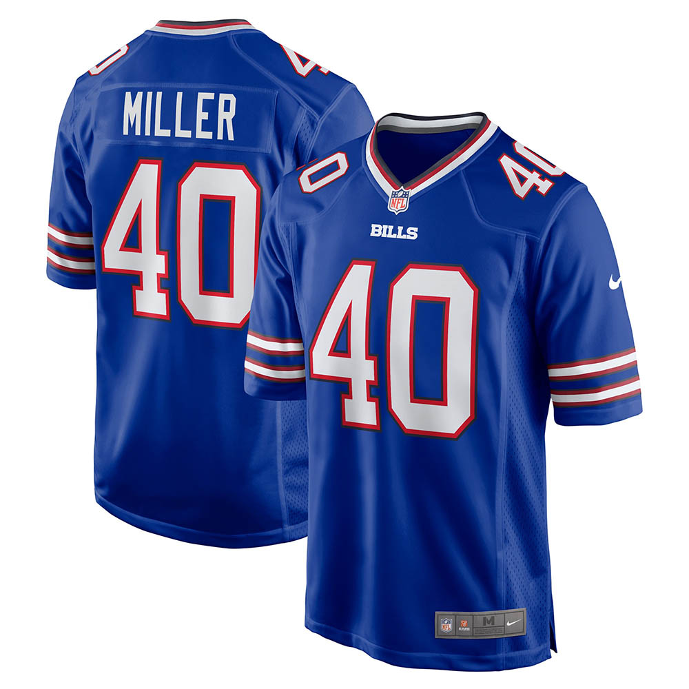 Men's Buffalo Bills Von Miller Game Jersey Royal