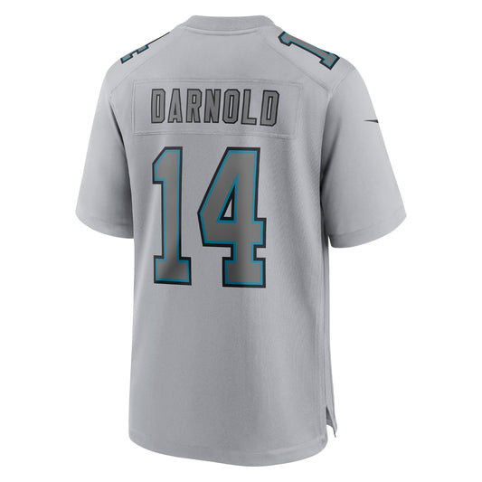 Sam Darnold Carolina Panthers Atmosphere Fashion Game Jersey - Gray