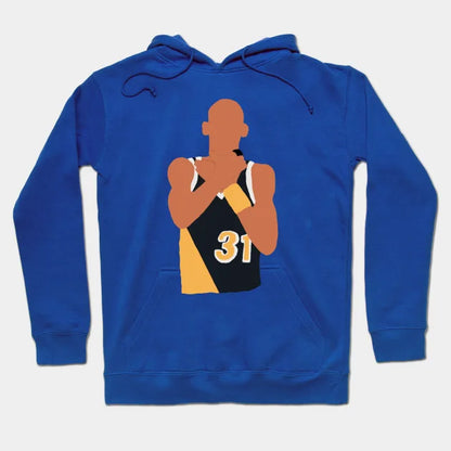 Reggie Miller Choke Sign Hoodie