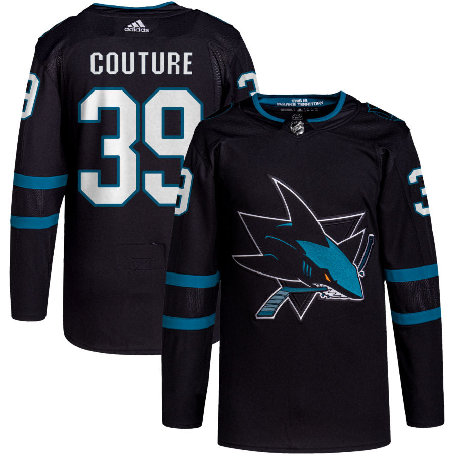 Logan Couture San Jose Sharks Alternate Primegreen Authentic Pro Jersey - Black