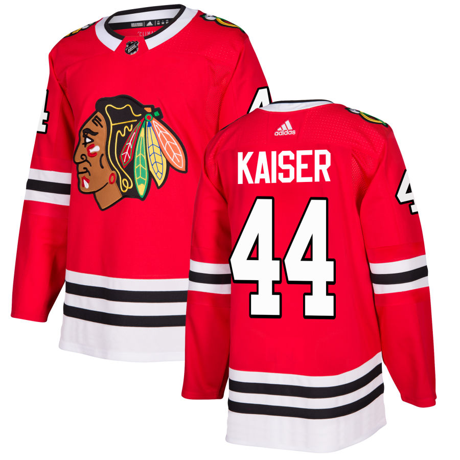 Wyatt Kaiser Chicago Blackhawks Authentic Jersey - Red