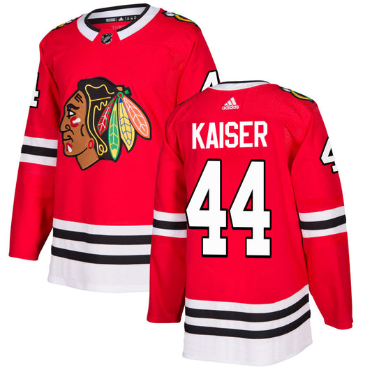 Wyatt Kaiser Chicago Blackhawks Authentic Jersey - Red