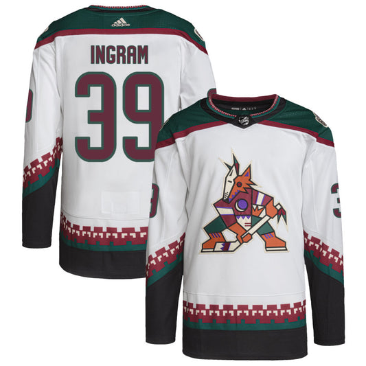 Connor Ingram Arizona Coyotes Primegreen Authentic Pro Jersey - White