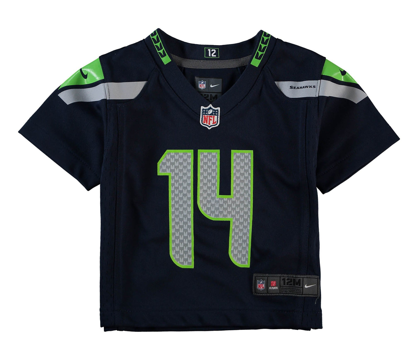 Toddler DK Metcalf Navy Seattle Seahawks Game Jersey