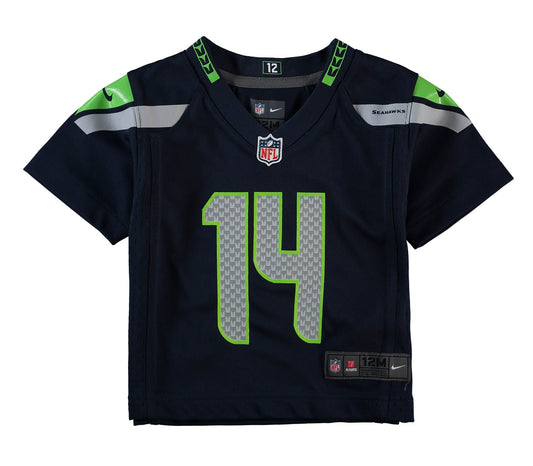 Toddler DK Metcalf Navy Seattle Seahawks Game Jersey