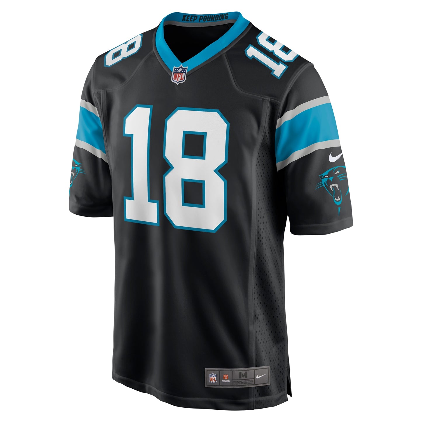 Damiere Byrd Carolina Panthers Game Player Jersey - Black