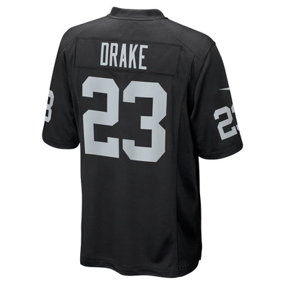 Kenyan Drake Las Vegas Raiders Game Jersey - Black