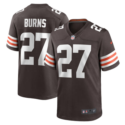Lorenzo Burns Cleveland Browns Team Game Jersey - ?Brown