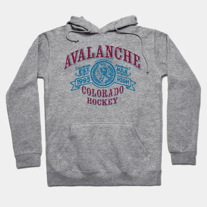 Avalanche Vintage Hockey Hoodie