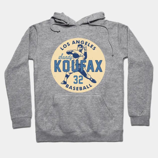 Vintage Sandy Koufax By Buck Tee Hoodie