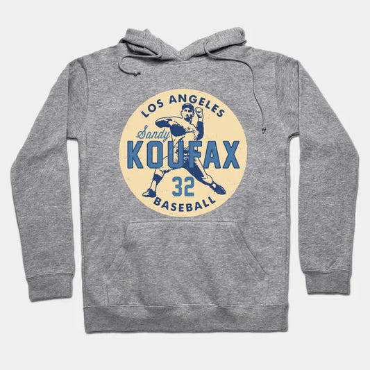 Vintage Sandy Koufax By Buck Tee Hoodie