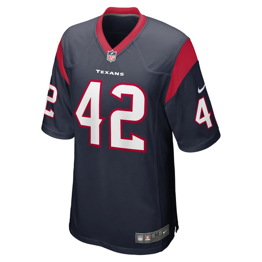 Cory Littleton Houston Texans Game Player Jersey - Navy