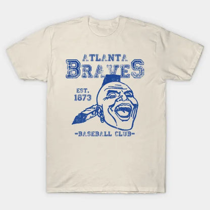 Vintage Atlanta Braves By Semrawud T-Shirt