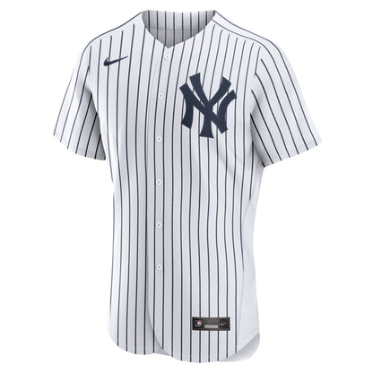 New York Yankees Home Authentic Custom Jersey - White