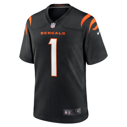 Ja'Marr Chase Cincinnati Bengals Game Jersey - Black