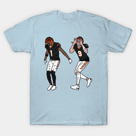 Ja'Marr Chase And Joe Burrow Griddy T-Shirt