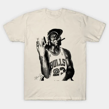 Vintage Michael Jordan With Signature T-Shirt