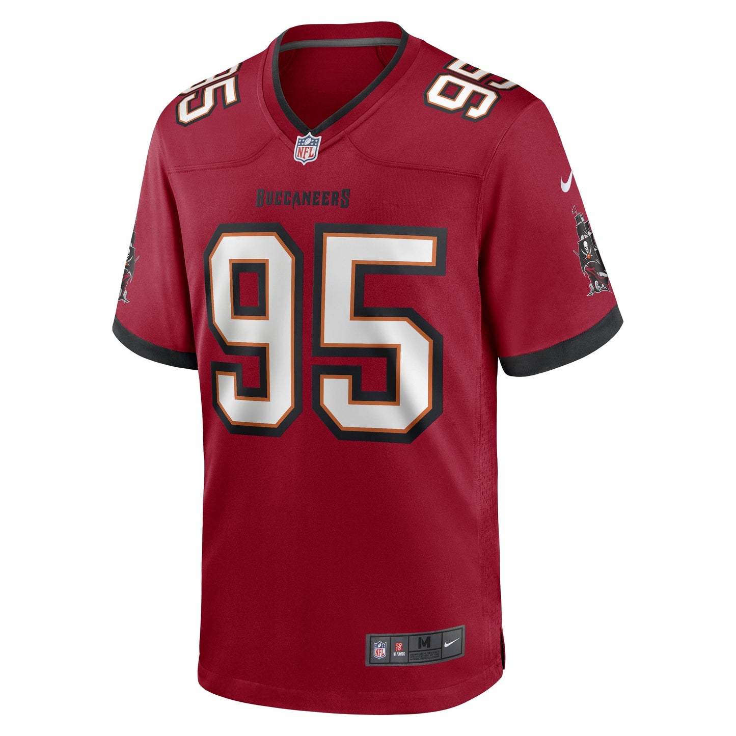 Deadrin Senat Tampa Bay Buccaneers Game Player Jersey - Red