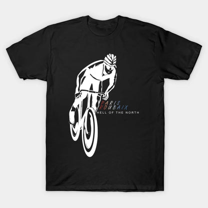 Paris Roubaix Hell Of The North /Cycling T-Shirt