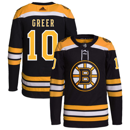 A.J. Greer Boston Bruins Home Primegreen Authentic Pro Jersey - Black
