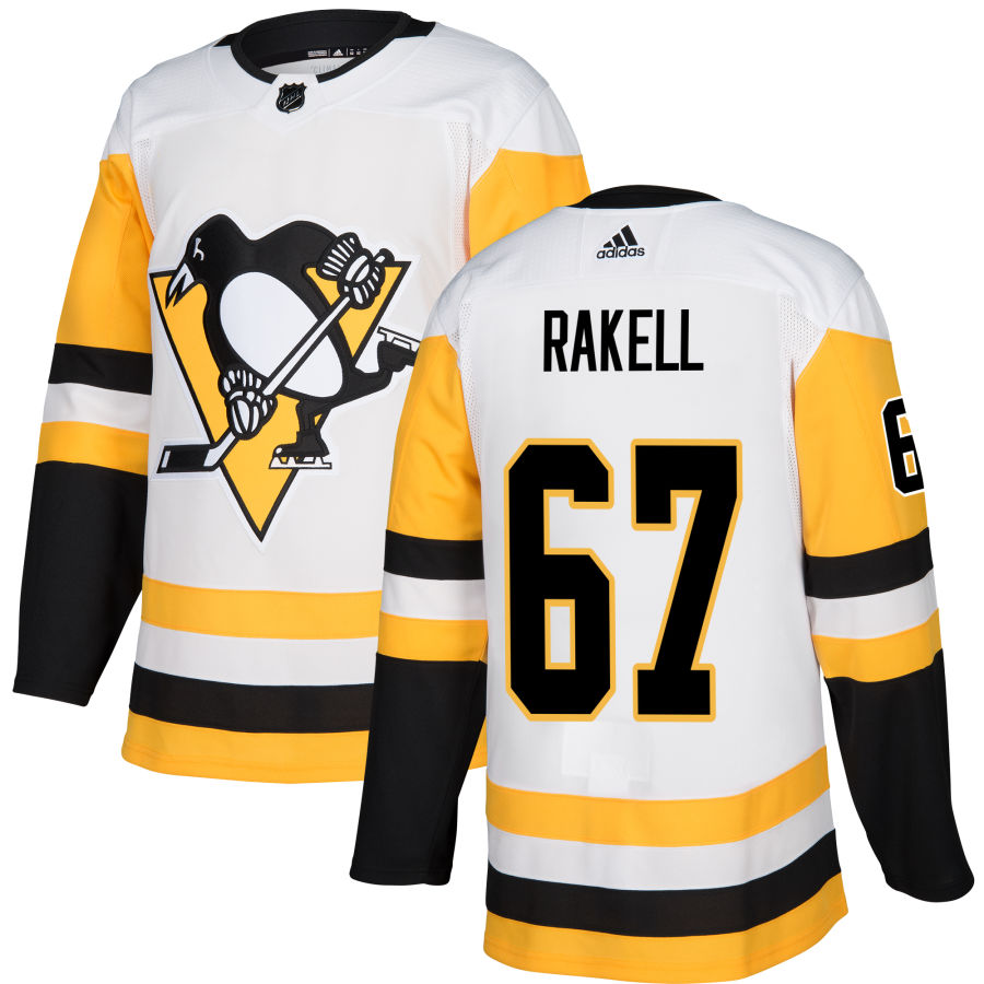 Rickard Rakell Pittsburgh Penguins Authentic Jersey - White
