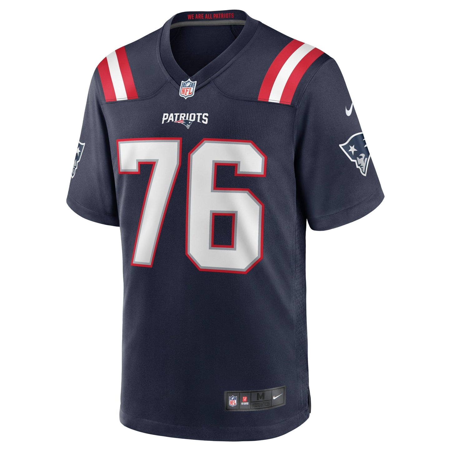 Isaiah Wynn New England Patriots Game Jersey - Navy