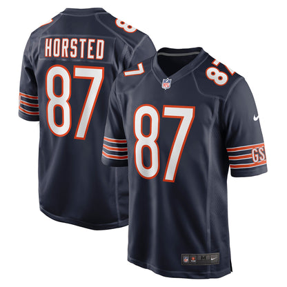 Jesper Horsted Chicago Bears Game Jersey - Navy