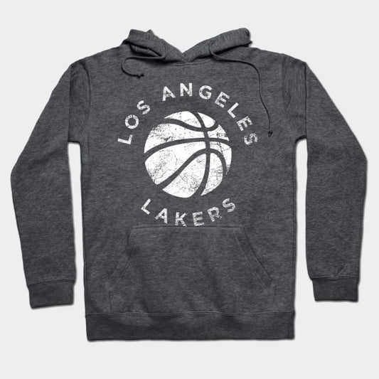 Los Angeles Lakers - Vintage Gym Shirt Hoodie