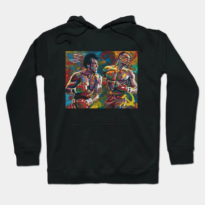 You Can'T Win Rocky Vs Drago Usa Vs Soviet Union 1985 Hoodie