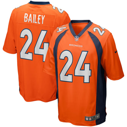 Champ Bailey Denver Broncos Game Retired Player Jersey - Orange