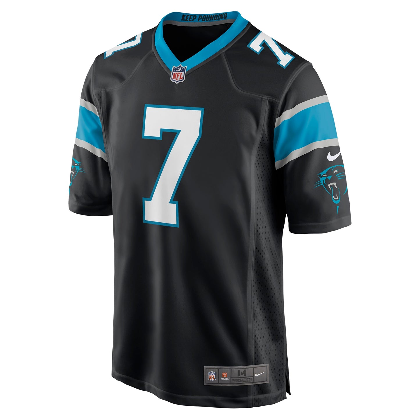 Shaq Thompson Carolina Panthers Player Game Jersey - Black