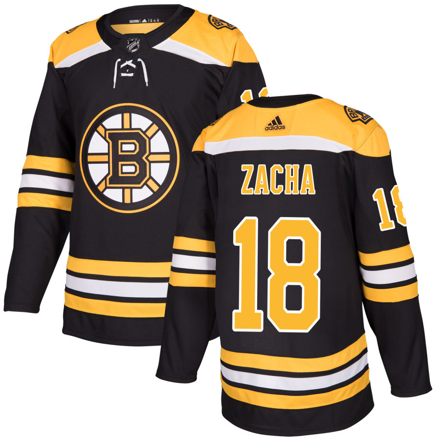 Pavel Zacha Boston Bruins Authentic Jersey - Black
