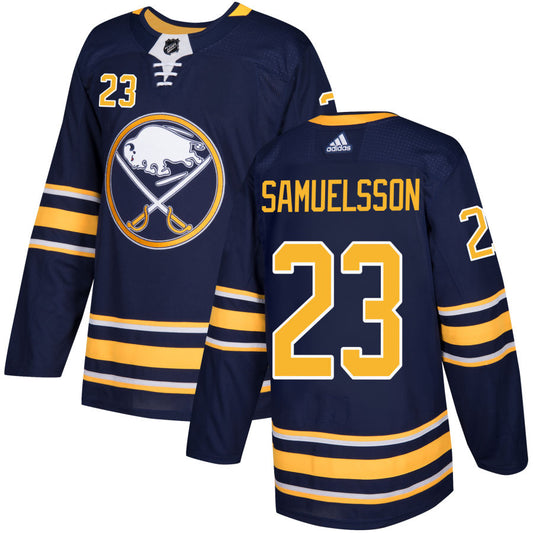 Mattias Samuelsson Buffalo Sabres Authentic Jersey - Navy