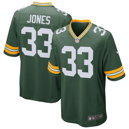 Aaron Jones Green Bay Packers Game Jersey - Green